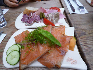 アレックと食事