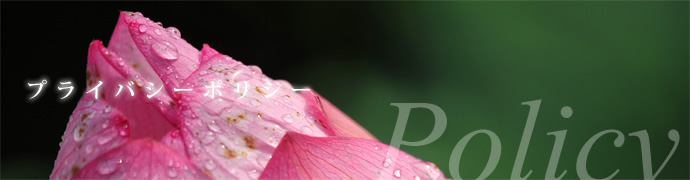 プライバシーポリシー